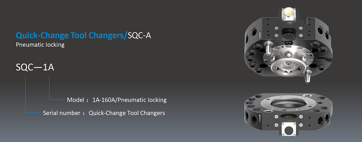 Heavy-Duty Quick Tool Changer SQC-A for Industrial Automation Equipment