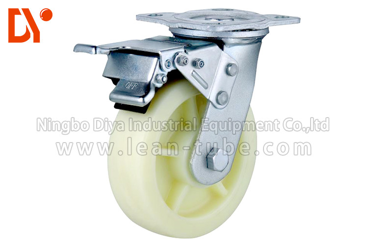 Professional Swivel Trolley Wheels Recycling Rust Proof High Performance
