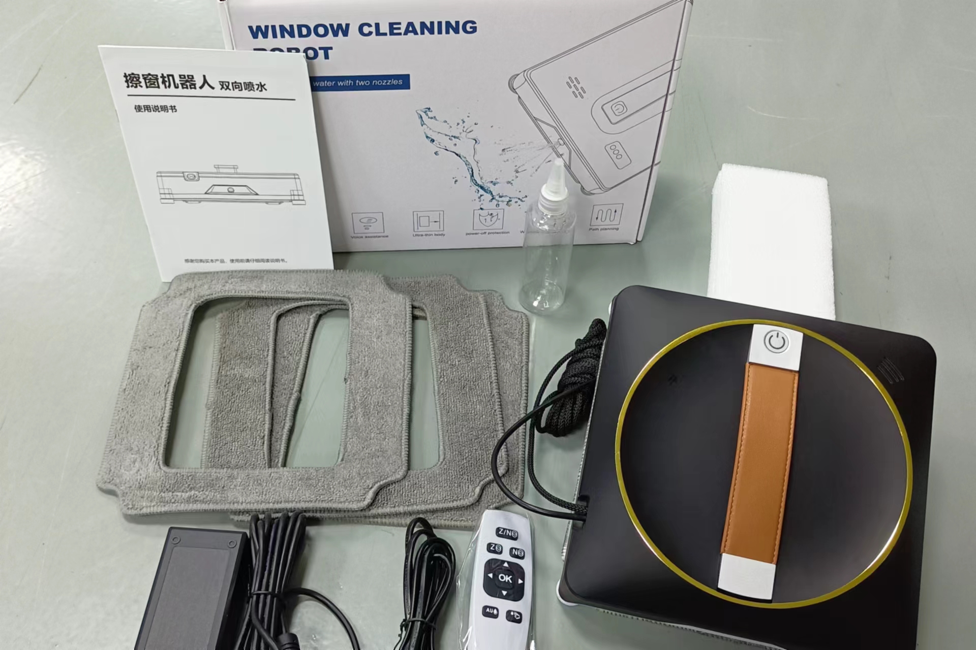 4 Mins/M2 Window Automatic Cleaner 3 Types 65dB Glass Wall Cleaning Robot