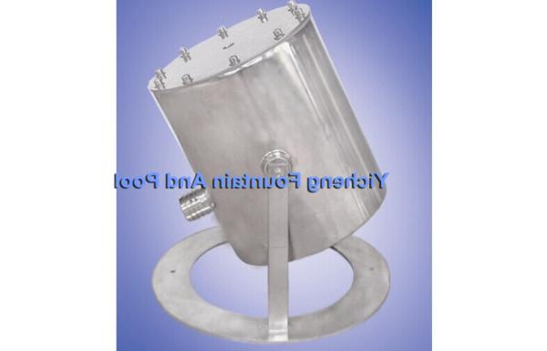 Stainless Steel Water Fountain Equipment Laminar Glass light fountains DN40