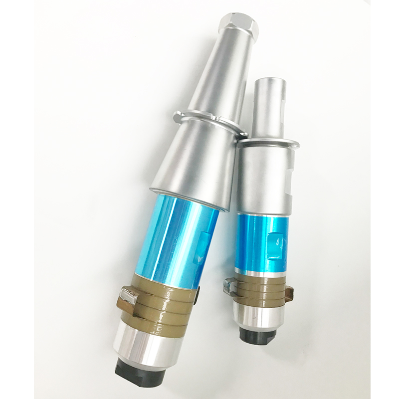 solid mount ultrasonic welding transducer for 2000W ultrasonic plastic welder 20khz