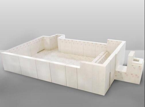 Temperature Industrial Furnace Solution Refractory Bricks Fireplaces With ≤1.00% Apparent Porosity And ≤0.3% CaO Content