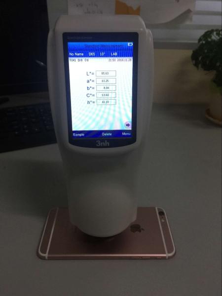 Glossy Foil Color Difference Colour Measurement Spectrophotometer 3nh 45/0 NS800