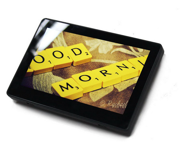 7" Home Automation Wall Mount Tablet PC With POE Inwall Mount Bracket Iridium Certified