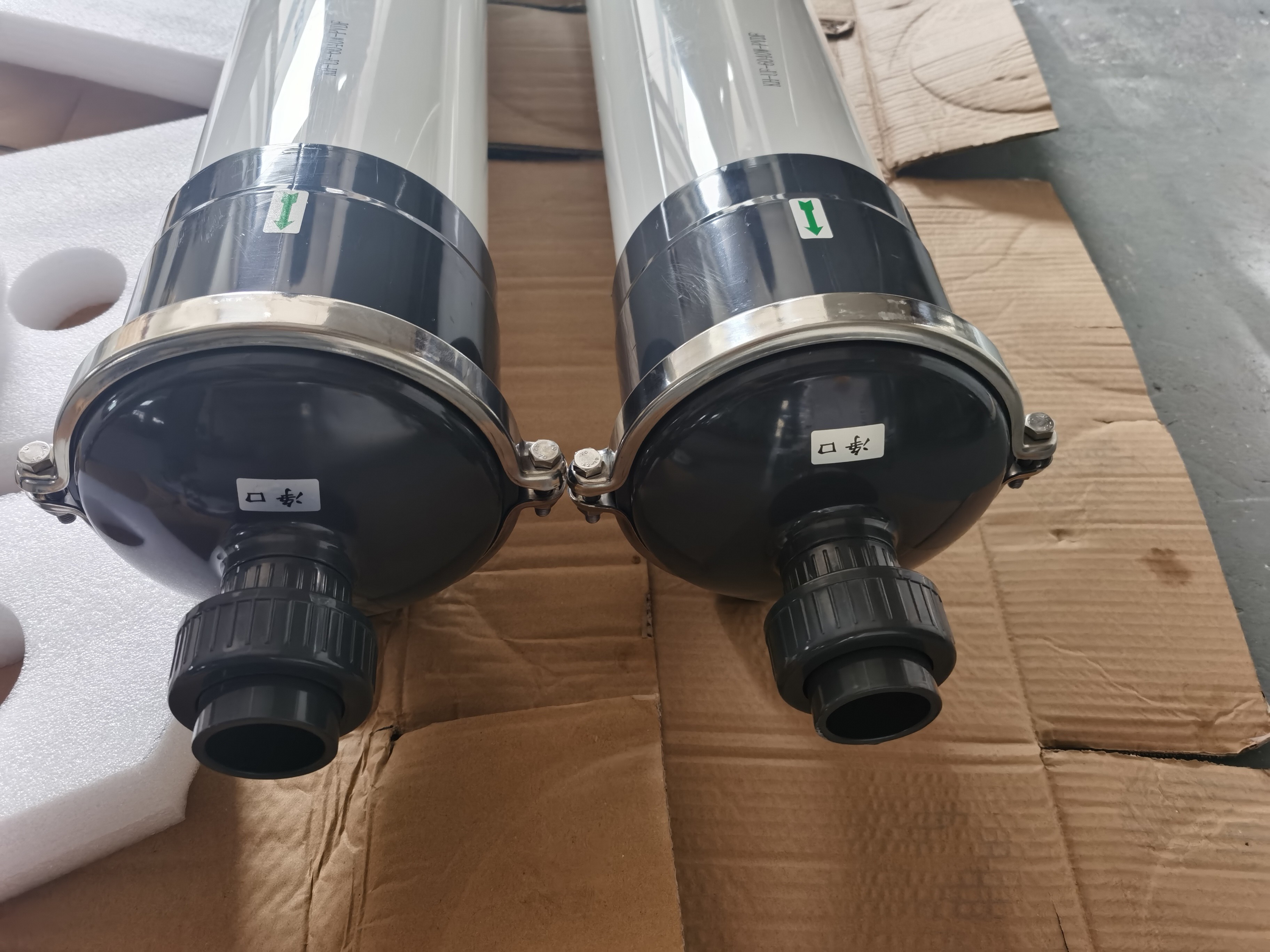 Columned UF Ro Water Purifier Membrane 3000L/H Hollow Fiber Membrane Module