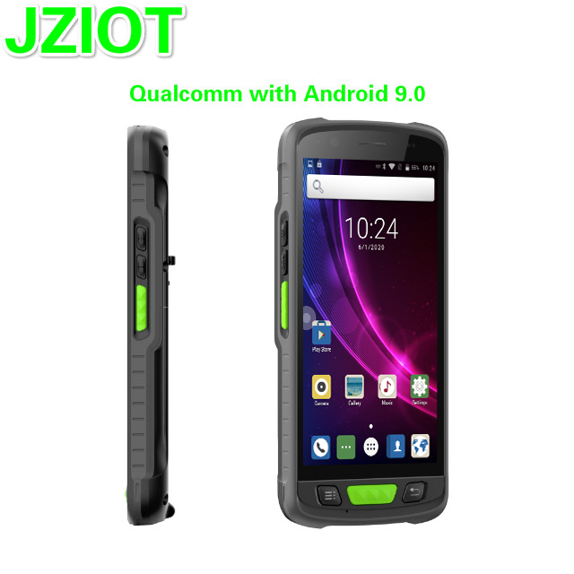 JZIOT V9000P 5.5 Inch Android 9.0 PDAs with UHF RFID and Wireless Barcode Reader