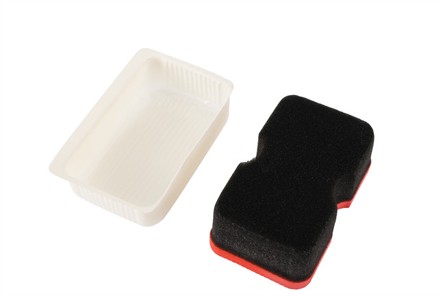 Shoe Shine Sponge One Side EVA Foam And One Side Sponge Composite Material Best Instant Polish Tailor-Made Packaging