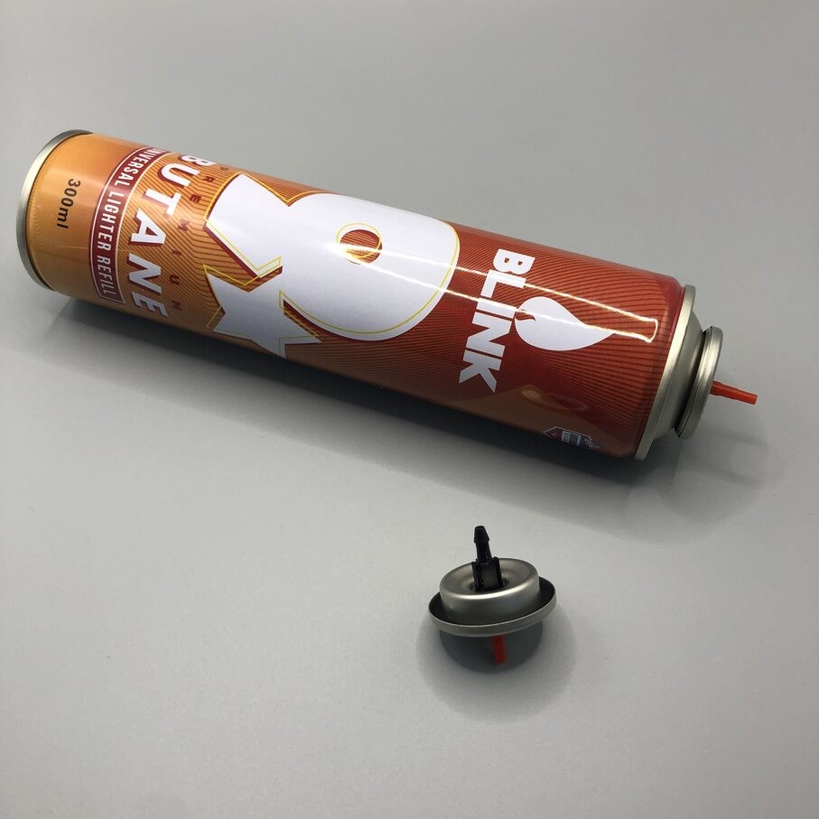 Universal Butane Lighter Gas Refill Gas Valve Fitting with Ergonomic Design