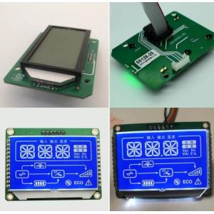 Dot Matrix TN White Character Black Background LCD Screen Module