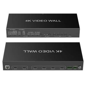 China JCVISION 4K Video JCVISION  Wall HDMI2.0 Matrix 2 in 4 out with 2X2 Video wall output self-adaptive L/R audio output on sale China JCVISION 4K Video JCVISION  Wall HDMI2.0 Matrix 2 in 4 out with 2X2 Video wall output self-adaptive L/R audio output on sale