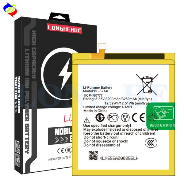 2500mAh-3200mAh BL-32AX X555 Mobile Phone Models for Infinix Zero4 LiFePO4