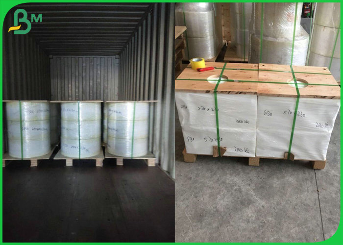 PP PET 100um 200um Synthetic Paper For Medical label Waterproof 