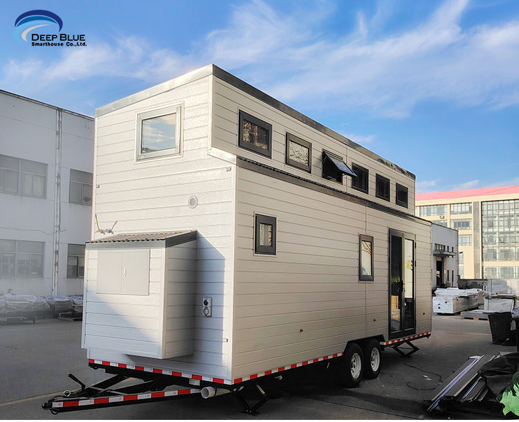 AS/NZS Standard Light Steel Prefab Tiny House On Wheels For Comfortable And Adventurous Travel