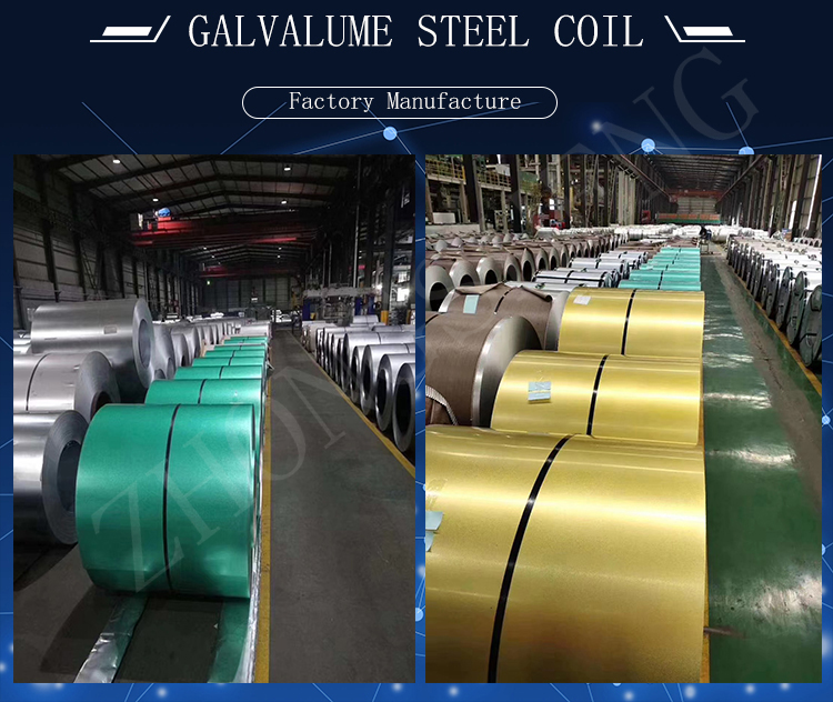 Standard Galvanized / Galvalume Steel Coil / Metal Sheet for Cutting Sheets Length At Customer's Requirement Affordable