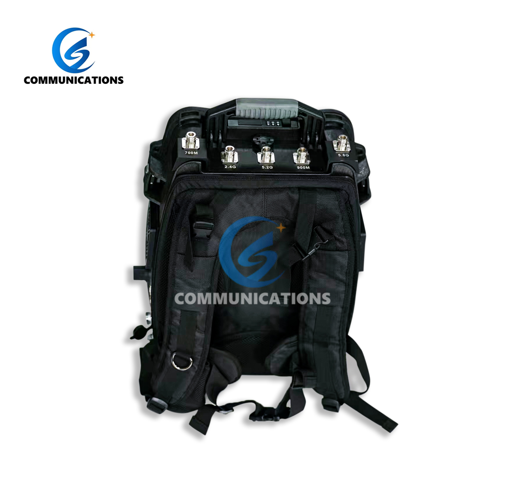 900MHz 1.2G 1.5G 2.4G 5.2G 5.8G Drone Signal Detector Defense System With 6 Antennas