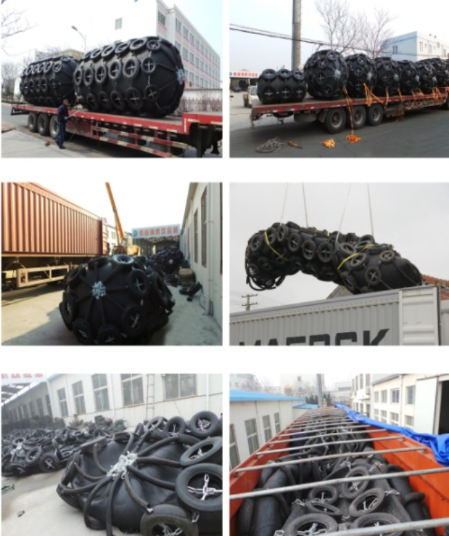 Galvanized Accessories Ship Rubber Fender 80kpa Pneumatic Yokohama Marine Fenders