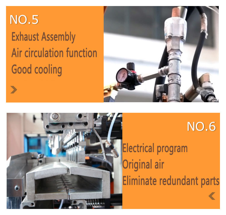Hdpe Bottle Single Double Station Extrusion Blowing Molding Machine