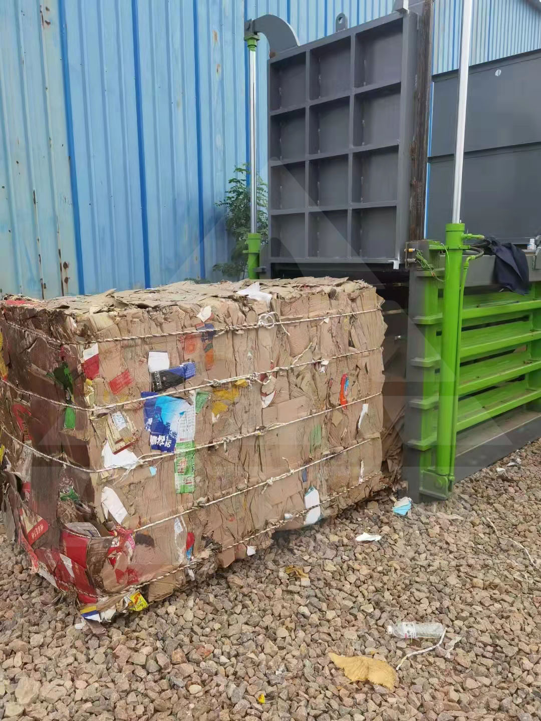 Aluminium Can Baler 100 Ton Hydraulic Press Baler Horizontal Cardboard Baler Machine