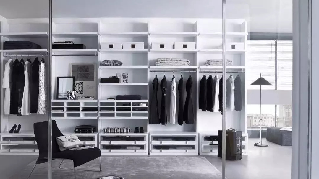 YALIG Customized Walk in Closet Cabinet Design for Home Villa Hotel Apartment Laundry