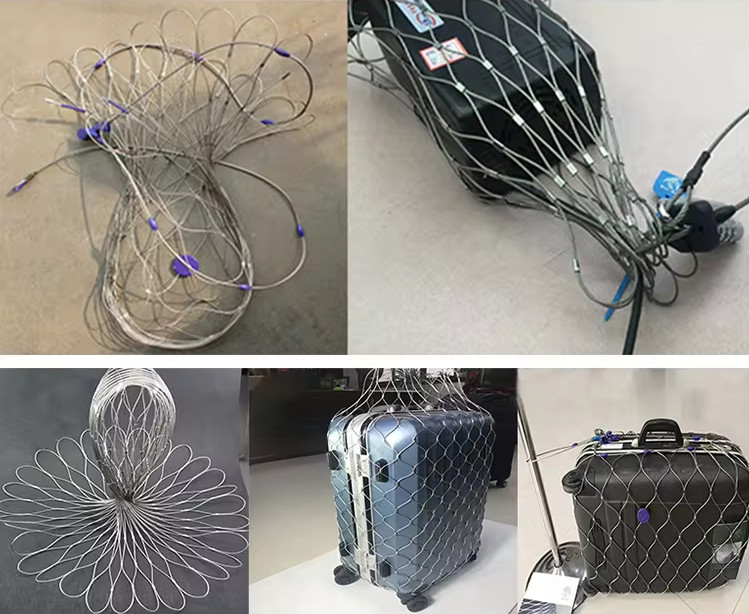 Flexible Diamond 304 Ferruled Stainless Steel Wire Rope Mesh Net