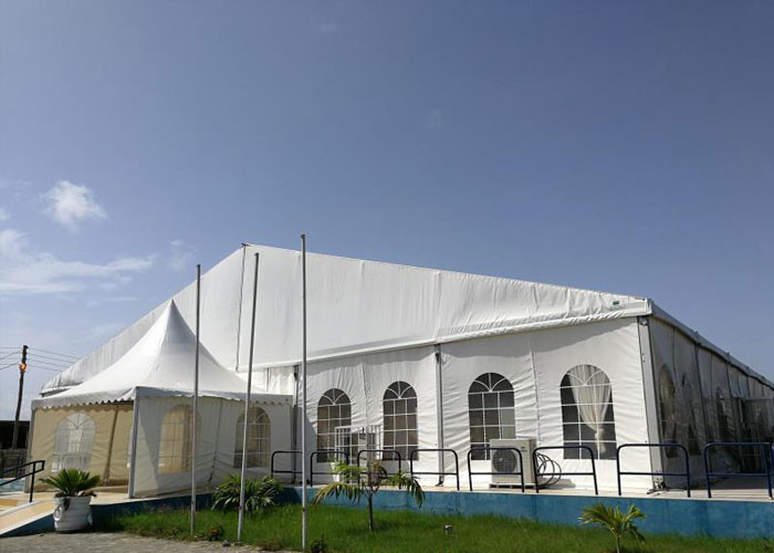Large 1000 sqm Transparent Heavy Duty Event Tent for wedding