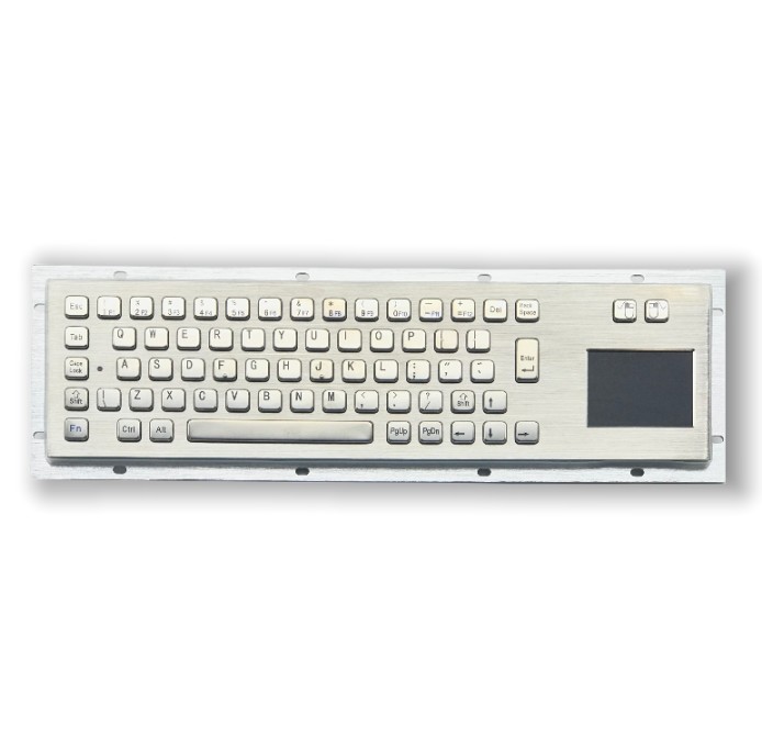 Industrial Panel Mounted Keyboard IP65 / IK07 Waterproof Dustproof Explosionproof