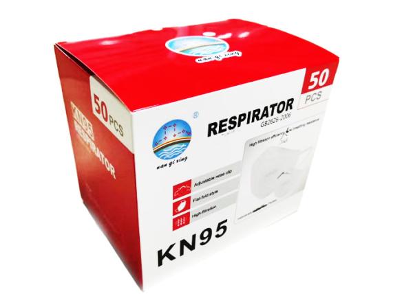 Anti Pollution Respirator Fold Dust Face Mask Disposable KN95 Cup Type With