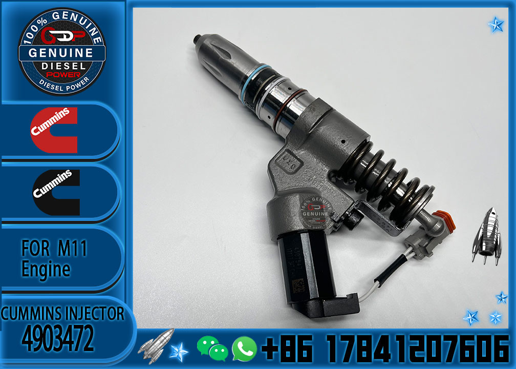 Motor spare part ISM QSM11 Diesel Engine parts fuel Injector 4903472 for Cumminss Engines