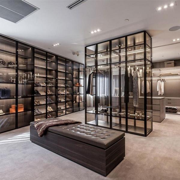 Customized Waterproof Wardrobe Closet for High End Bedroom Furniture in Modern