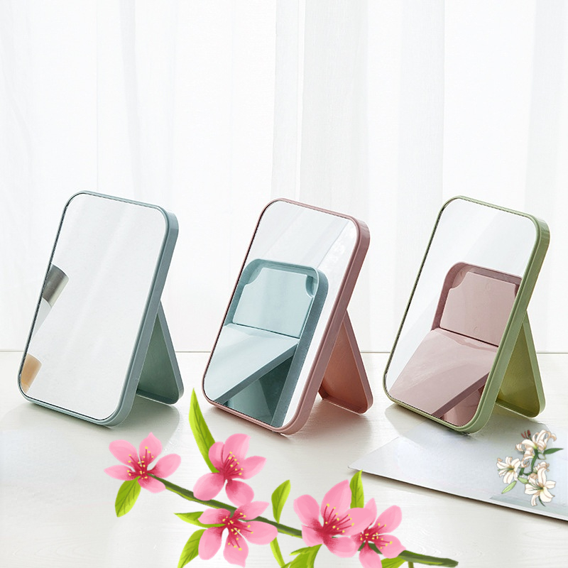 Mini Make-Up Vanity Dressing Square Compact With Logo Mirror for Fashion Design Style