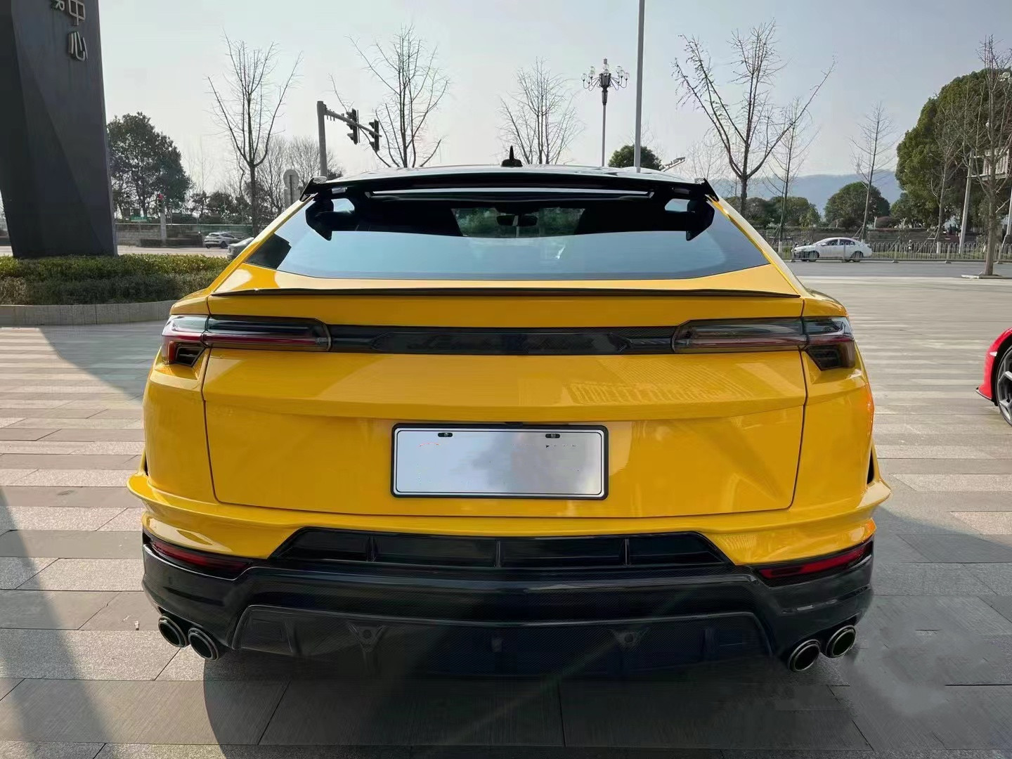 URUS Car Spare Parts Older Model Lamborghini Urus Carbon Fiber Body Kit Hood