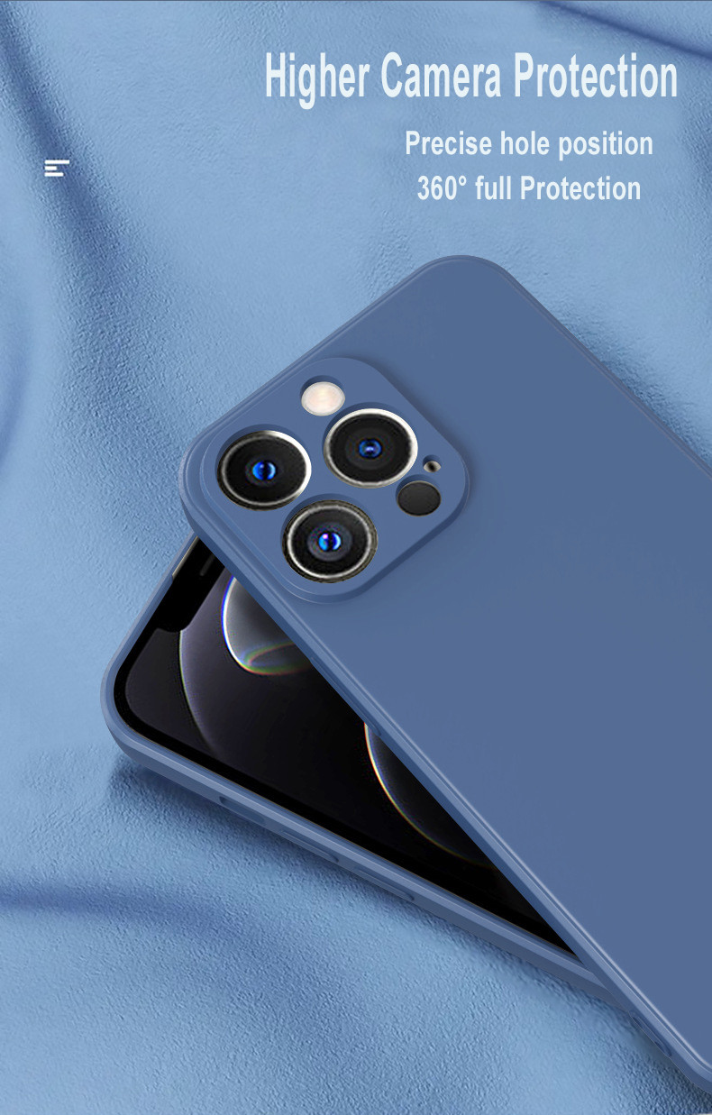 Custom Soft Tpu Silicone Phone Case Shockproof For IPhone Samsung