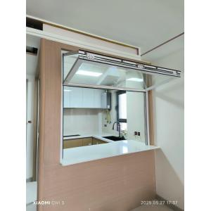 Universal Design Folding Window System with Low-Operation Force Handles and