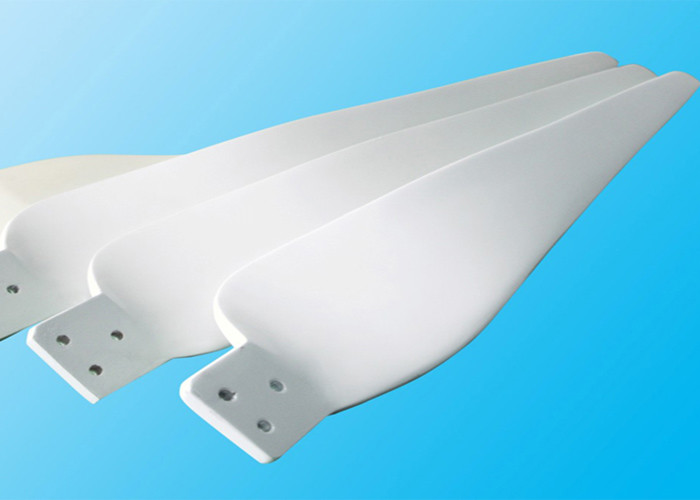 Gel Coat Surface FRP Wind Turbine Blades Low Wind Resistance Running Stable