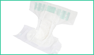 Nursing Home White XL SAP Adult Bedwetting Diapers