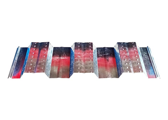 Plate Bending Chain Floor Deck Roll Forming Machine For Sheet Metal Profile