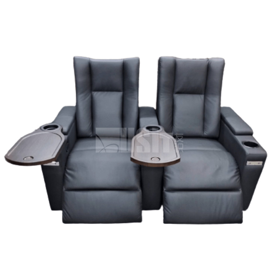 Modern Leather Electric Recliner Chairs Theater Imax Cinema Furniture