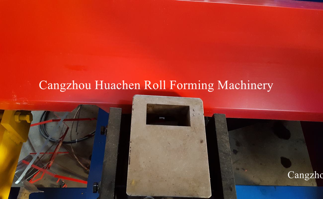 Metal Roof Sheet Ridge Cap Roll Forming Machine