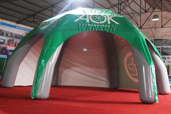 Airtight Rain - Proof Inflatable Event Tent / Spider Tent For Advertising