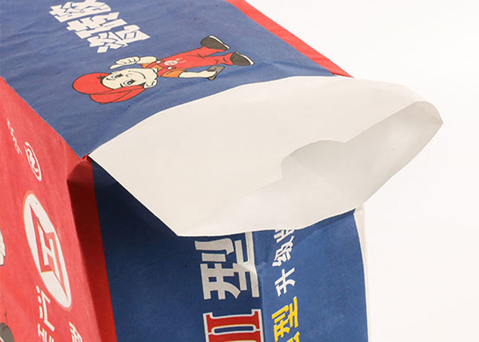 25 Kg 50kg Multiwall Paper Sacks Large Capacity Strong Load Bearing Stable Performance
