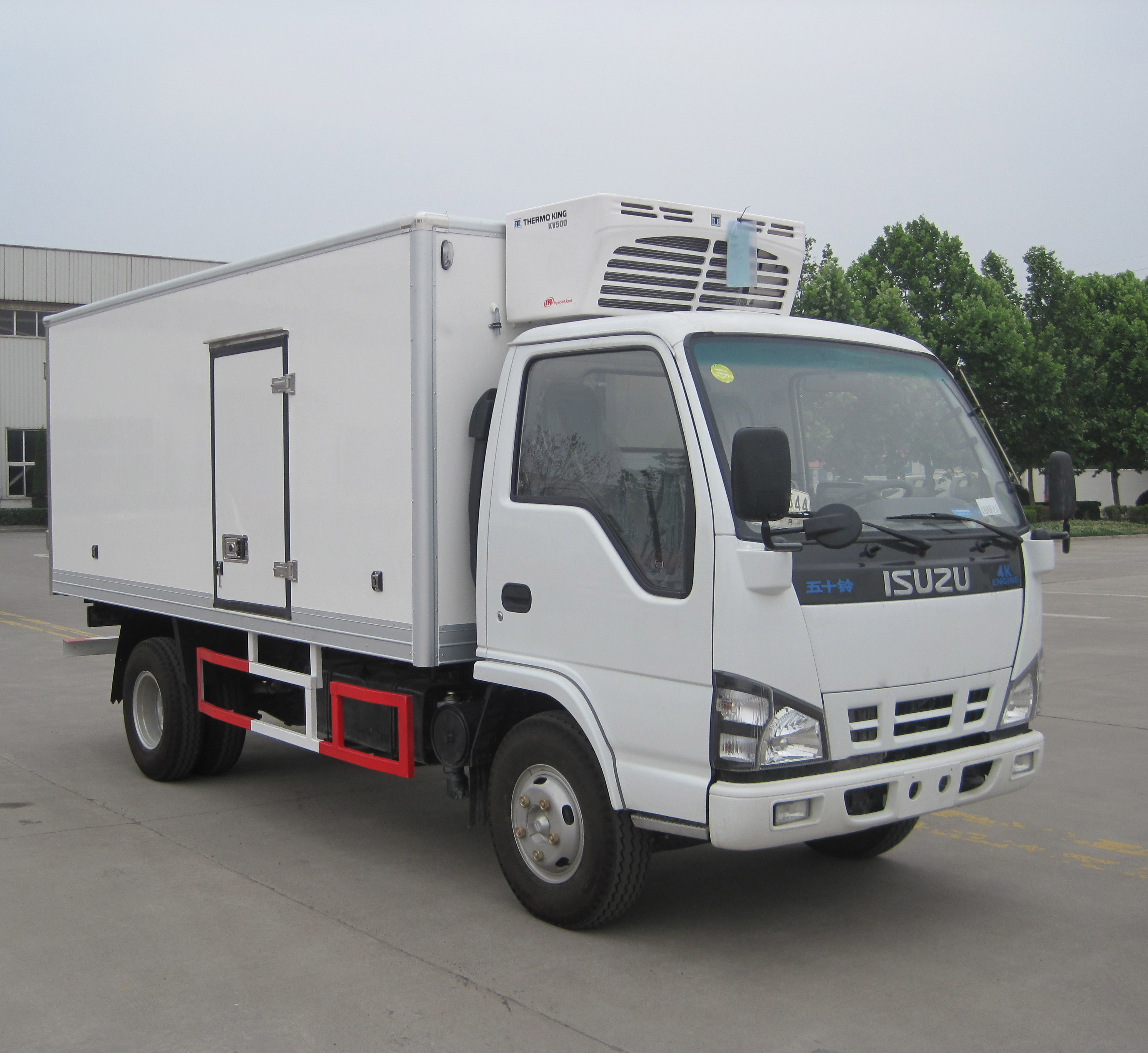 5 ton small Frozen food refrigerator truck manufacturer