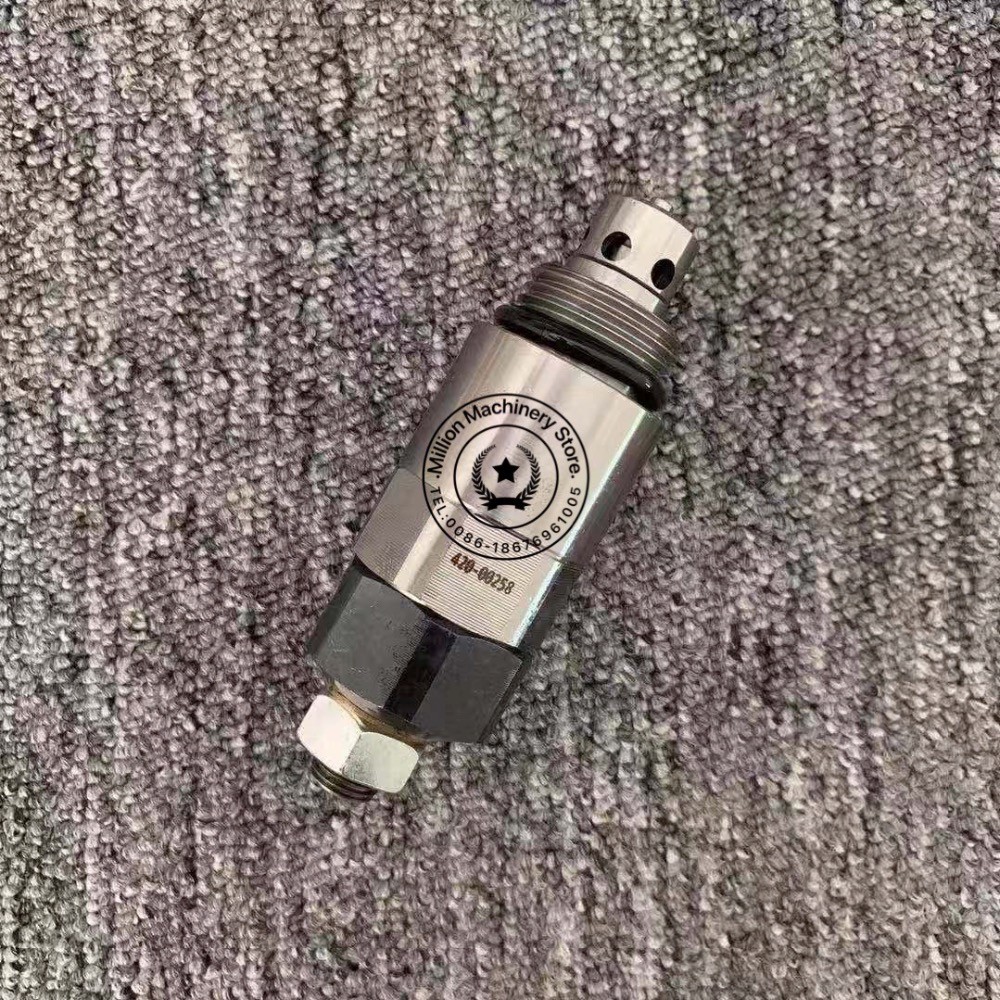 420-00258 Control Retaining Valve Overflow Valve Parts For Hitachi Excavator EX200-5-6 ZAX200/240/330