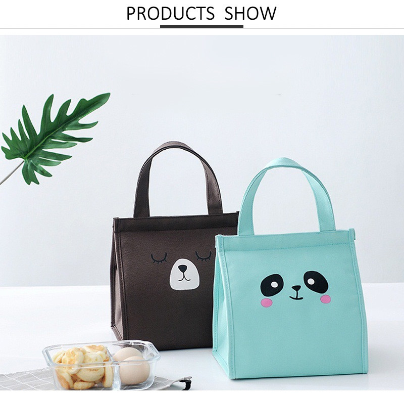 dirt proof 600D Oxford Thermal Lunch Tote Bags
