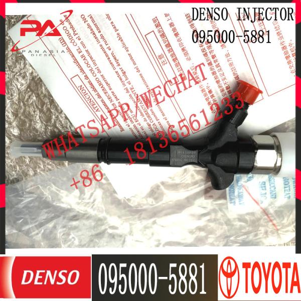 diesel common Rail Fuel Injector 23670-30050 095000-5880 095000-5881 FOR TOYOTA