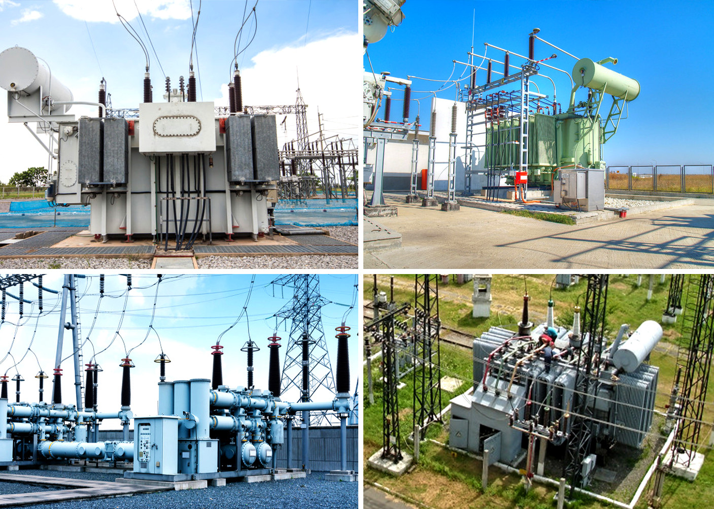 110kV Oil Immersed Power Transformer With On Load Tap Changer IEC Standard