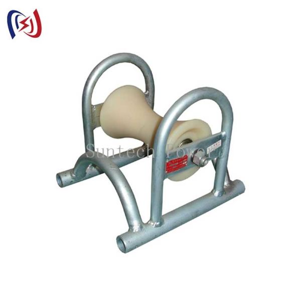 5KN 8.5KG Cable Ground Roller Steel Pipe Carrier Underground Cable Installation