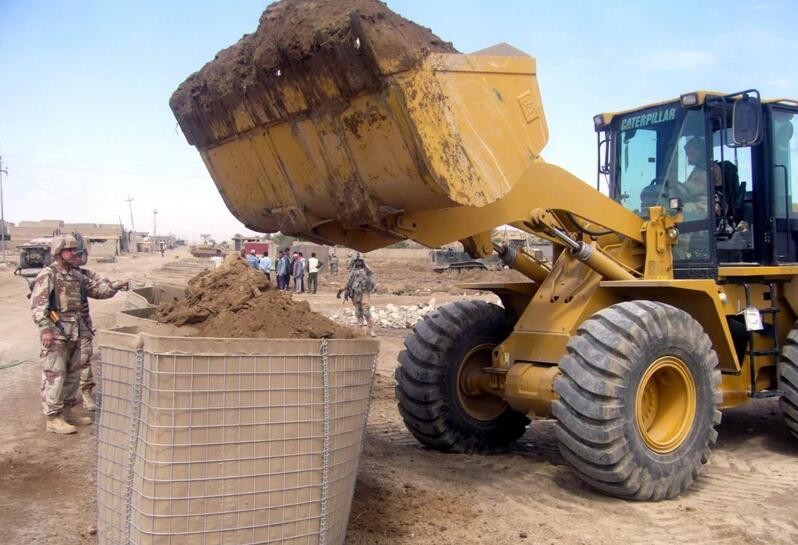 100*100mm Mesh Blast Wall Hesco Mil Blast Wall Basket