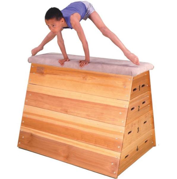 Gymnastics vaulting box gymnastics Wooden Parkour Vault Box 5 Section Vaulting