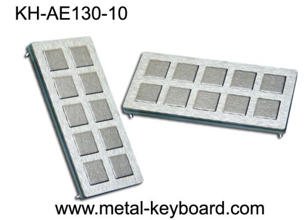 IP65 Rated Stainless Steel Keyboard , customisable ss keyboard 10 Super Size