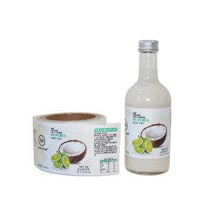 food and beverage labels custom roll label unique application